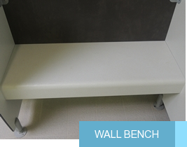 Wall bench